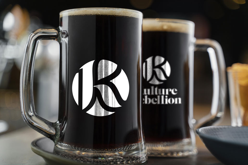Kulture-Rebellion glass